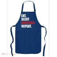 Eat Sleep Baseball Repeat Gift Apron thumb 0