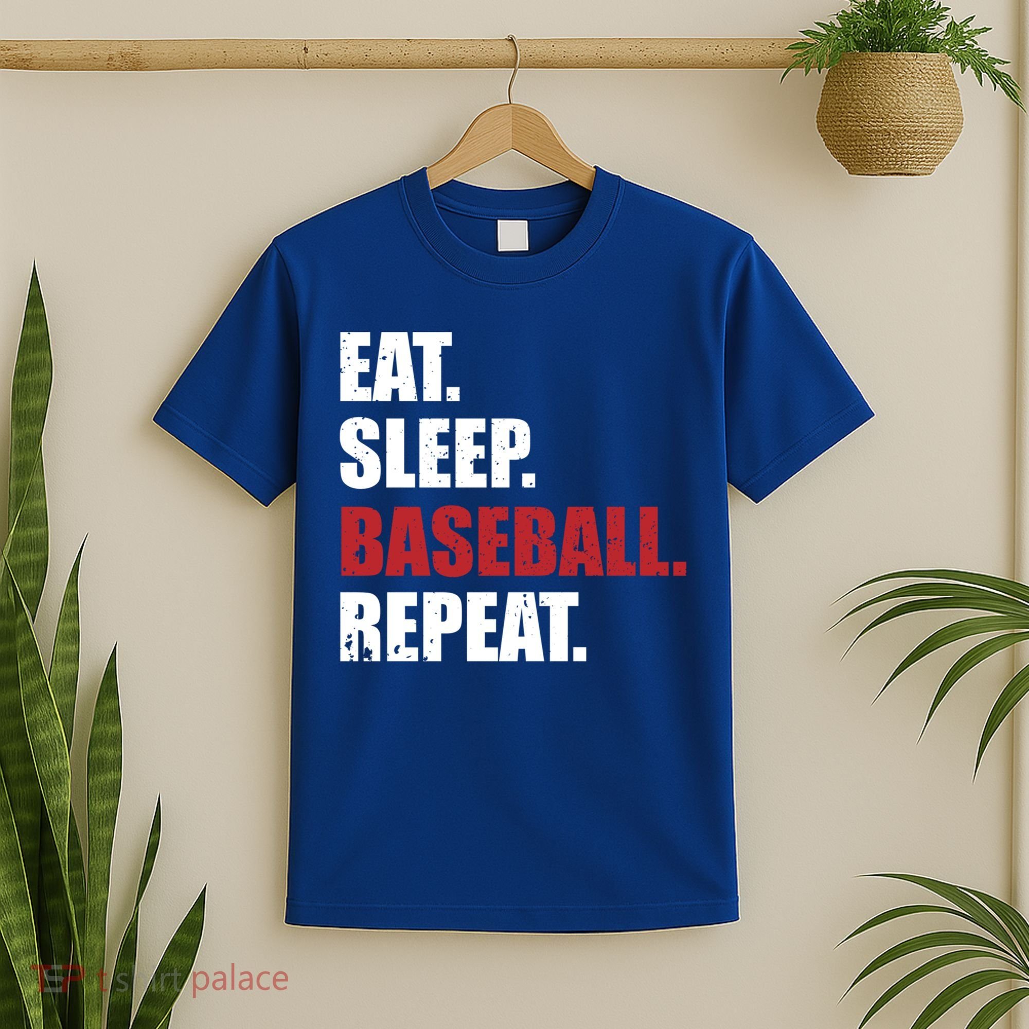 Eat Sleep Baseball Repeat Gift T-Shirt