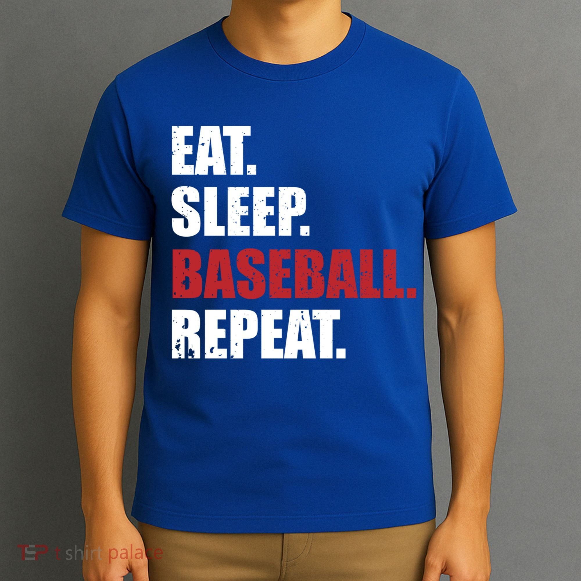 Eat Sleep Baseball Repeat Gift T-Shirt