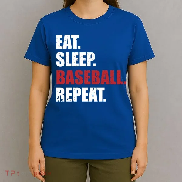 Eat Sleep Baseball Repeat Gift T-Shirt