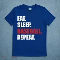 Eat Sleep Baseball Repeat Gift T-Shirt thumb 5
