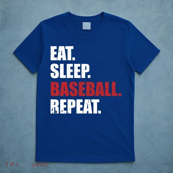 Eat Sleep Baseball Repeat Gift T-Shirt