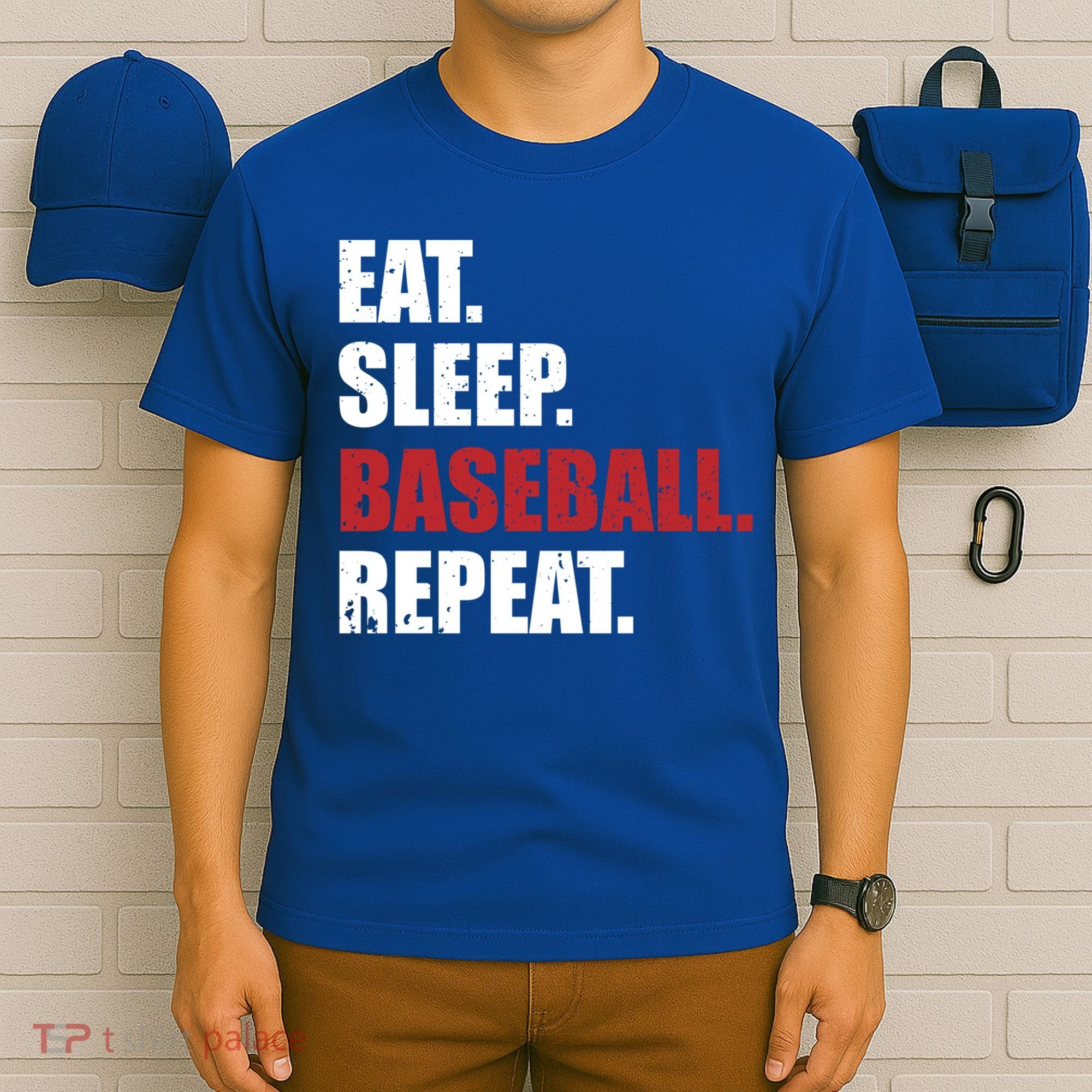 Eat Sleep Baseball Repeat Gift T-Shirt