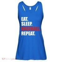 Eat Sleep Baseball Repeat Gift Ladies Essential Flowy Tank thumb 0