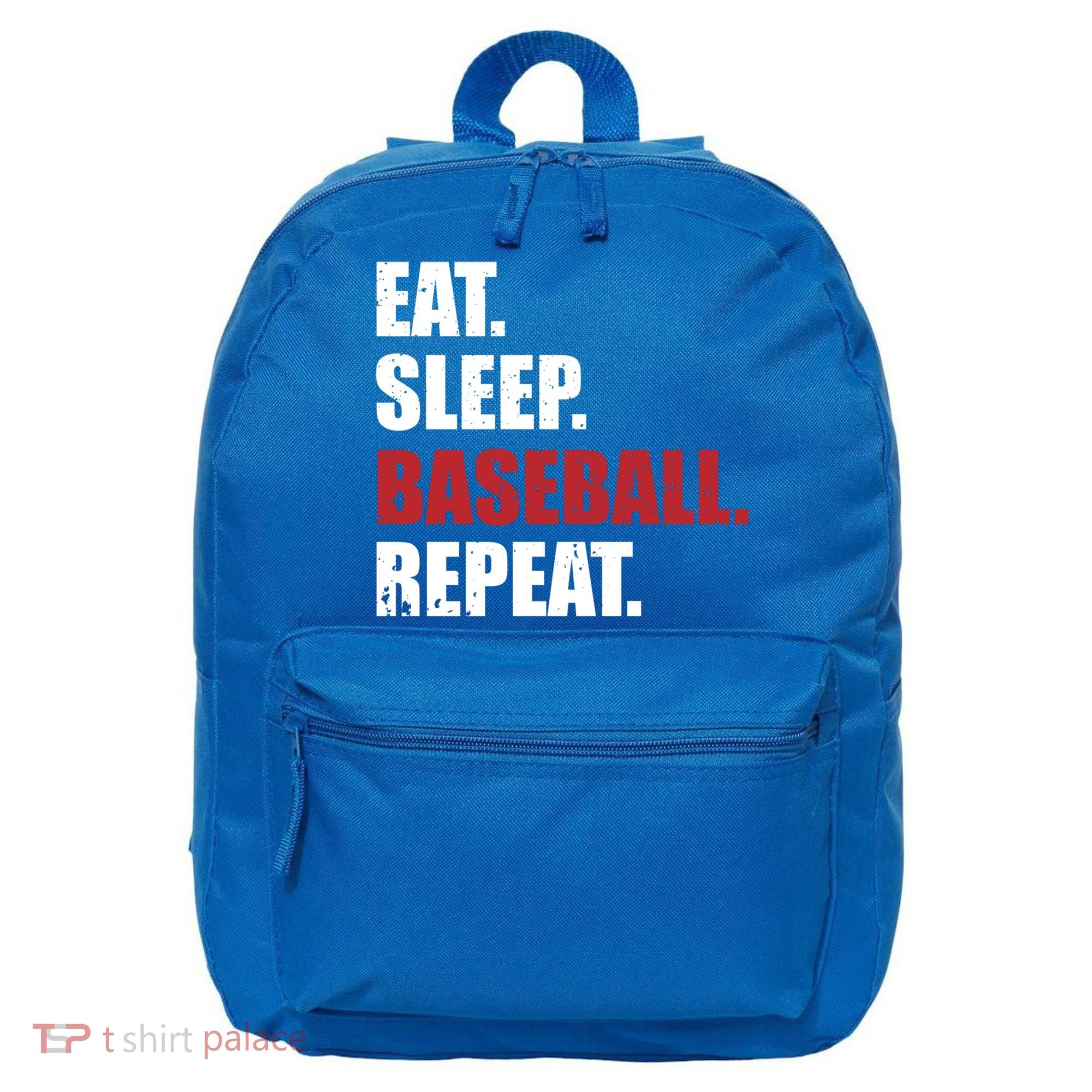 Eat Sleep Baseball Repeat Gift 16 in Basic Backpack