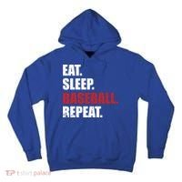 Eat Sleep Baseball Repeat Gift Tall Hoodie thumb 0