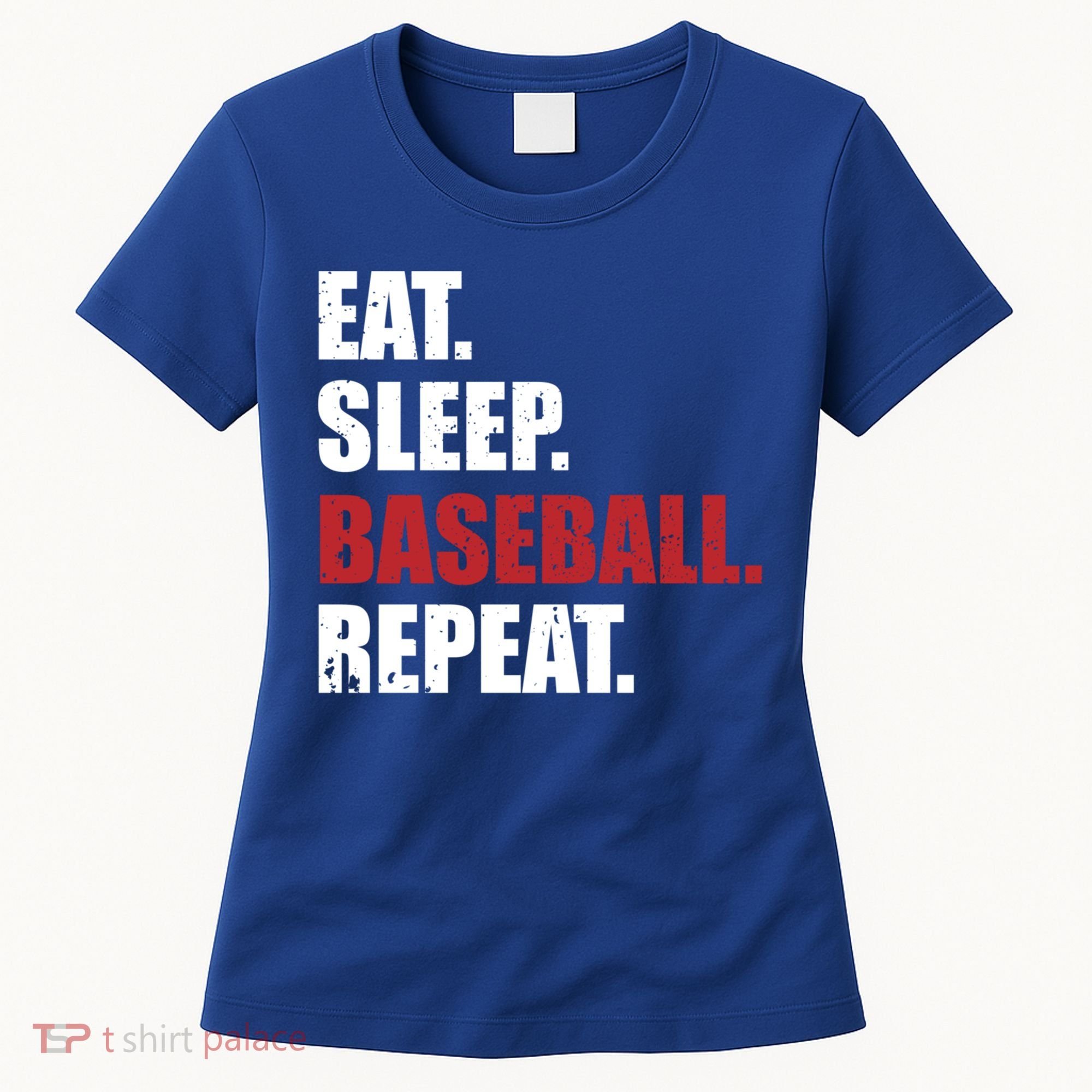 Eat Sleep Baseball Repeat Gift Women's T-Shirt
