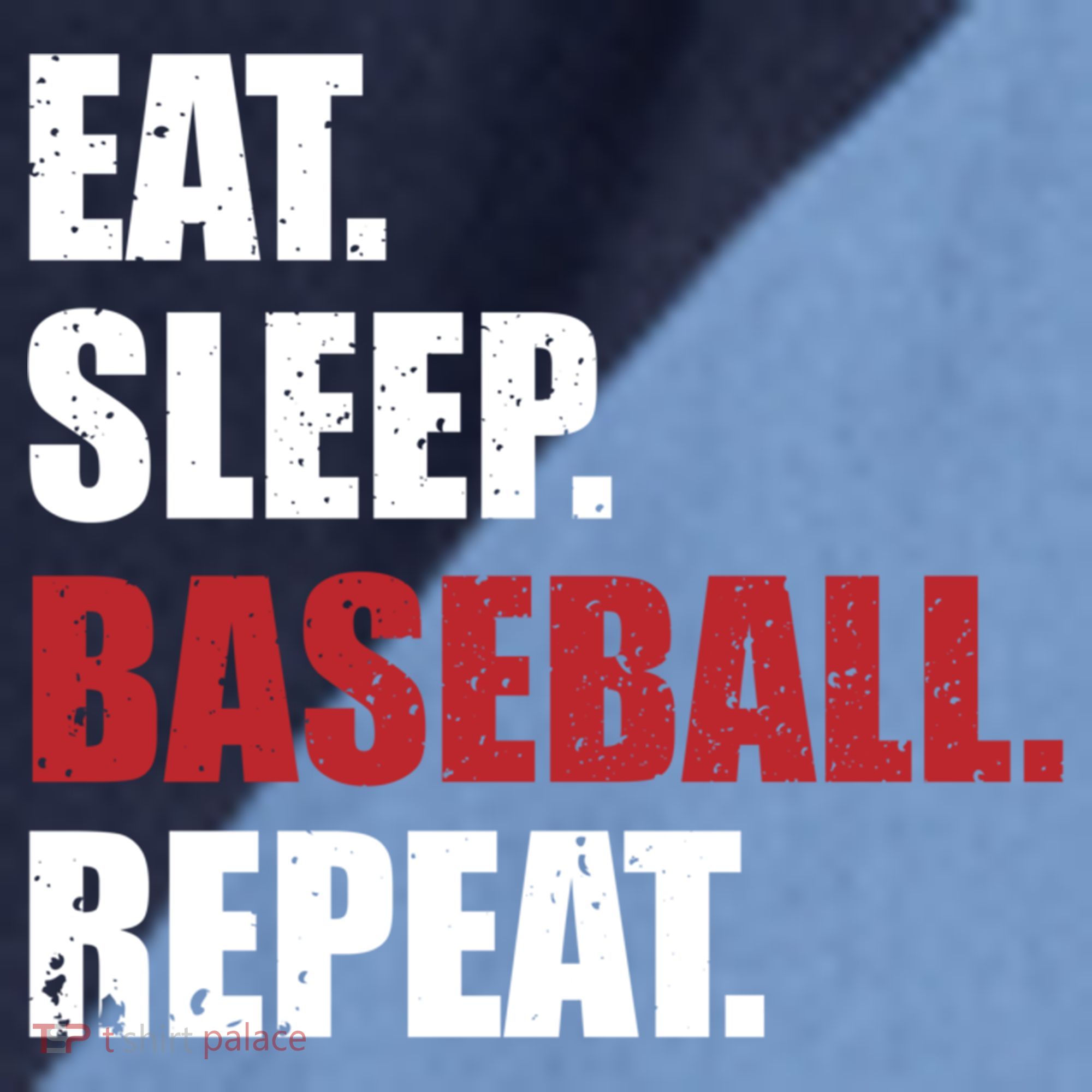 Eat Sleep Baseball Repeat Gift Raglan Baseball Sleeve Shirt