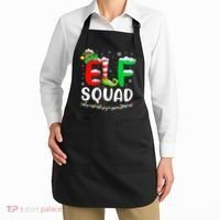 Elf Squad Christmas Festive Holiday Apron thumb 2