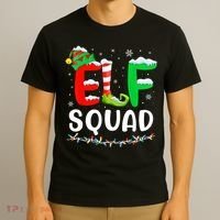 Elf Squad Christmas Festive Holiday T-Shirt thumb 3