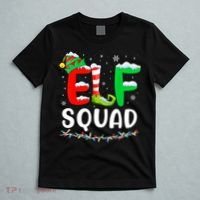 Elf Squad Christmas Festive Holiday T-Shirt thumb 5