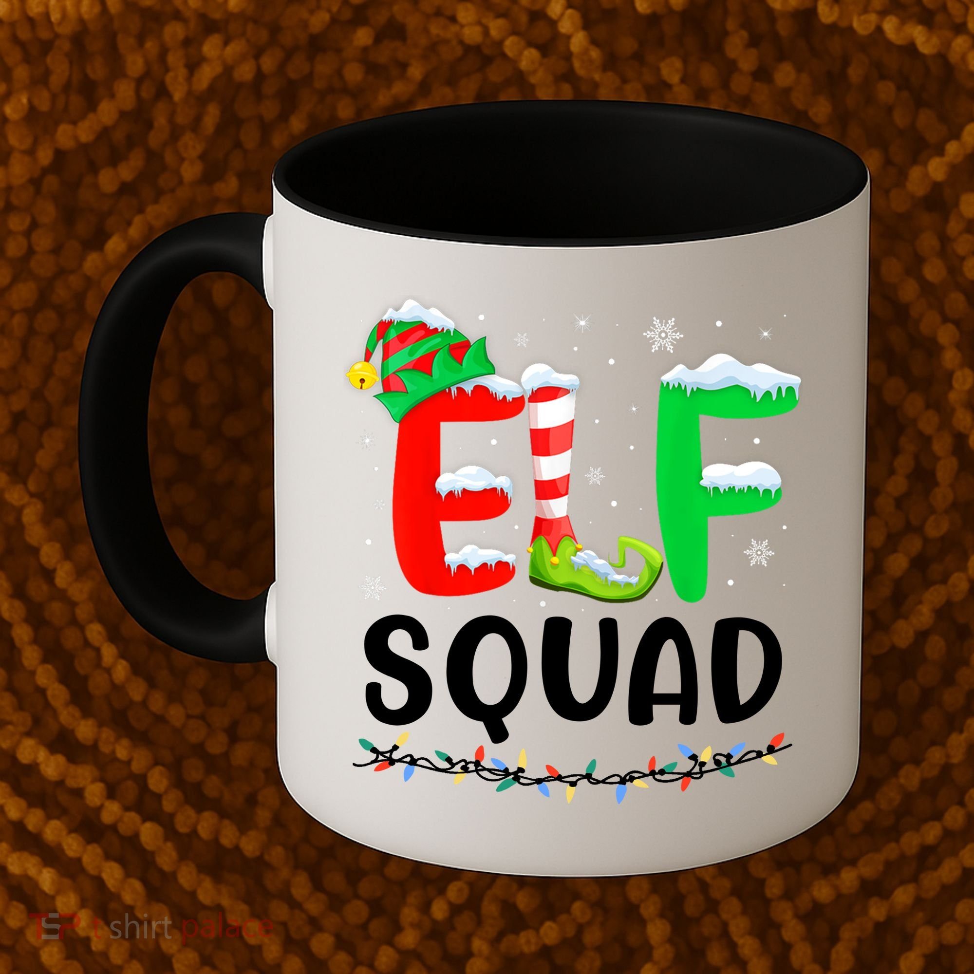 Elf Squad Christmas Festive Holiday Coffee Mug