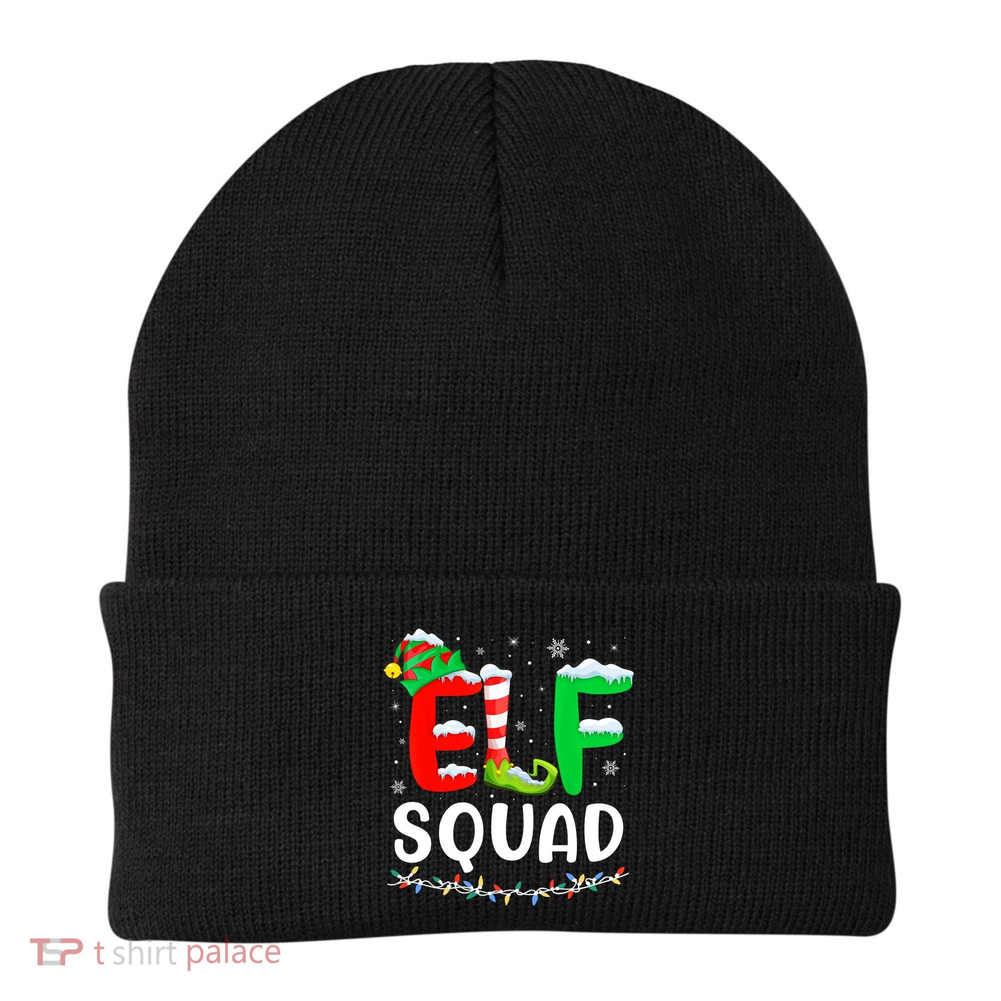 Elf Squad Christmas Festive Holiday Beanie