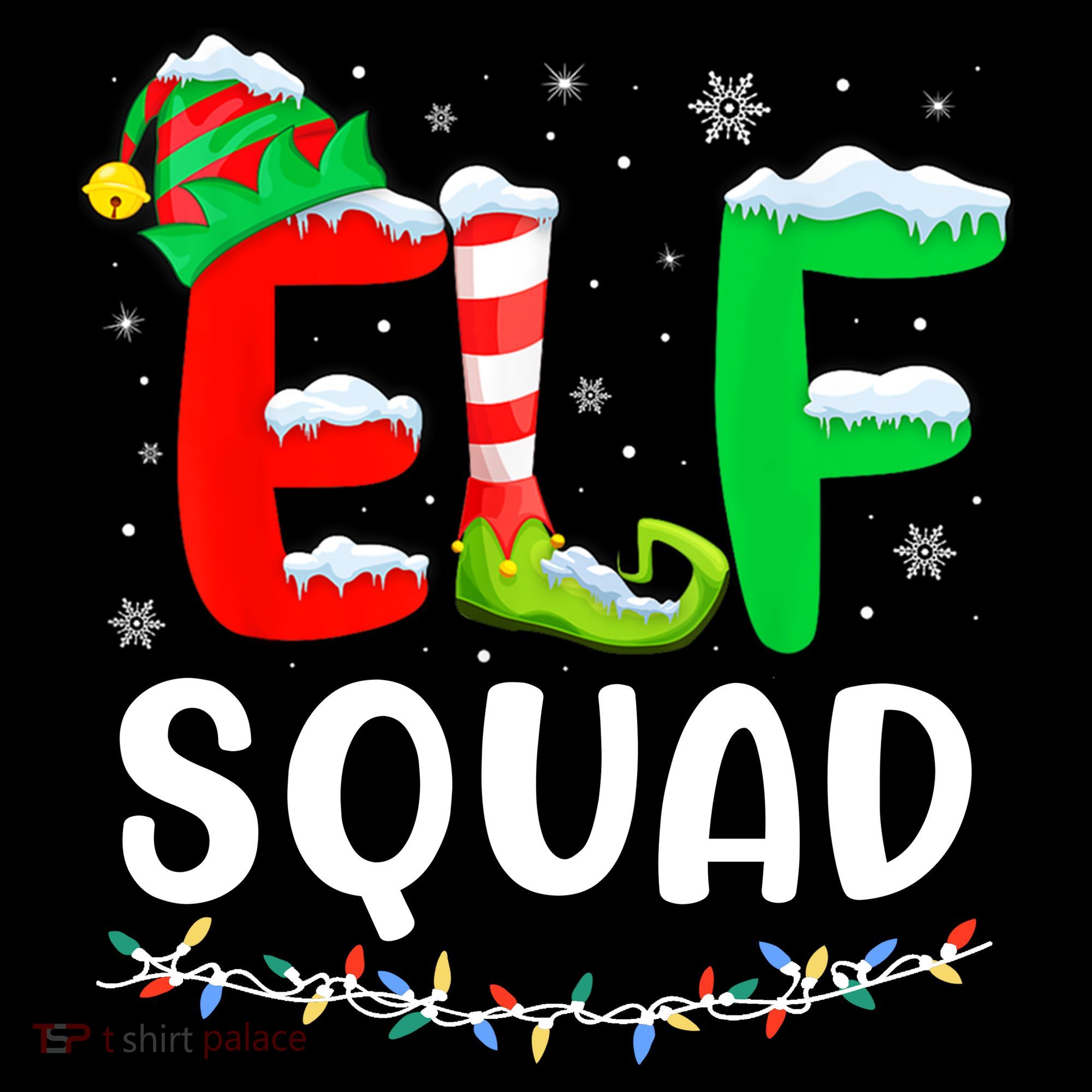 Elf Squad Christmas Festive Holiday Women's Hoodie