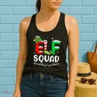Elf Squad Christmas Festive Holiday Women's Tank Top thumb 2