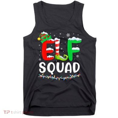 Elf Squad Christmas Festive Holiday Tank Top