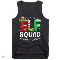 Elf Squad Christmas Festive Holiday Tank Top thumb 0