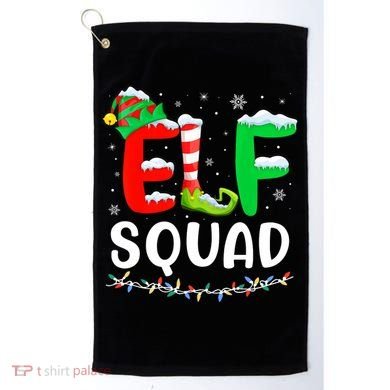 Elf Squad Christmas Festive Holiday Golf Towel