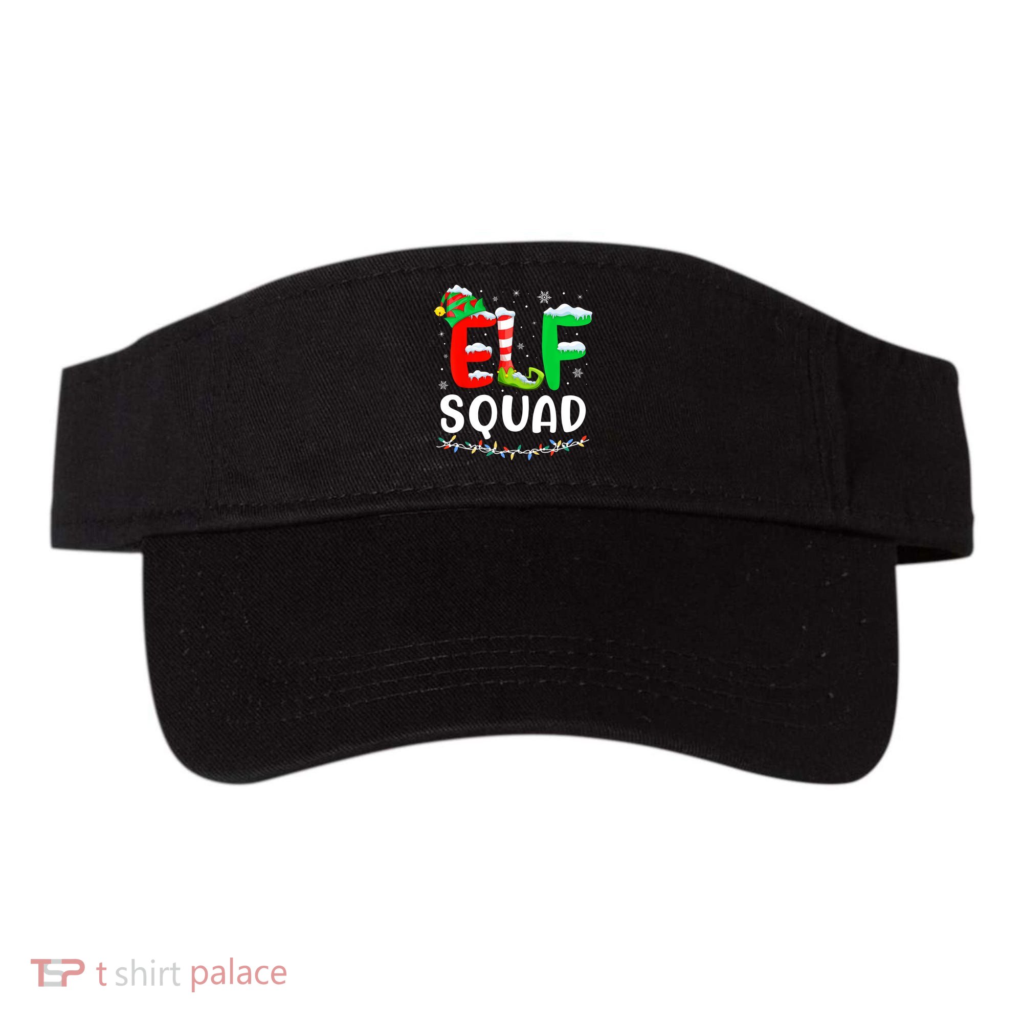 Elf Squad Christmas Festive Holiday Visor