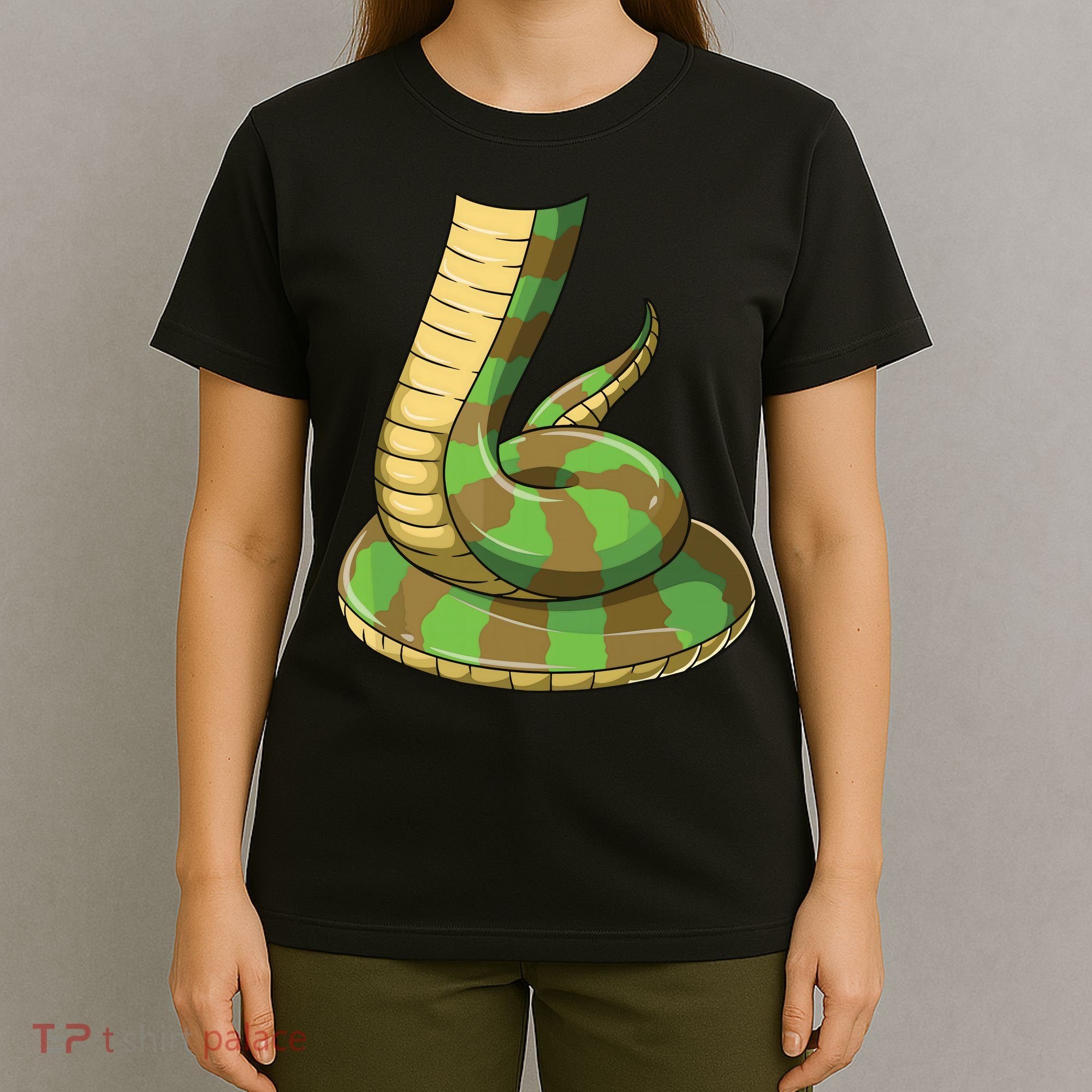 Easy Snake Costume Snake Body Headless Snake Costume T-Shirt