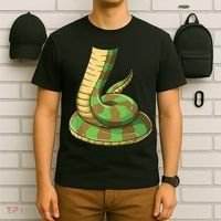 Easy Snake Costume Snake Body Headless Snake Costume T-Shirt thumb 6
