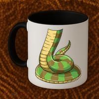 Easy Snake Costume Snake Body Headless Snake Costume Coffee Mug thumb 2
