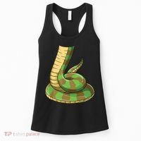 Easy Snake Costume Snake Body Headless Snake Costume Women's Tank Top thumb 0
