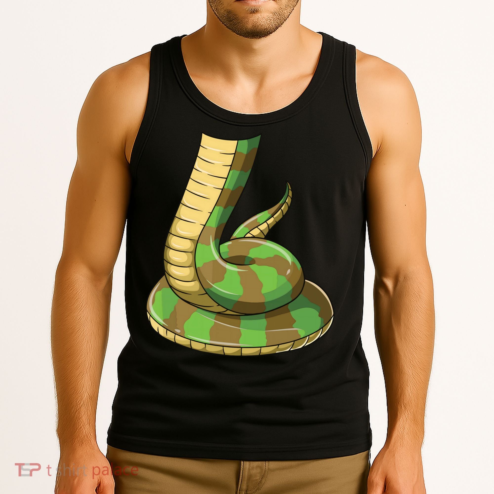 Easy Snake Costume Snake Body Headless Snake Costume Tank Top
