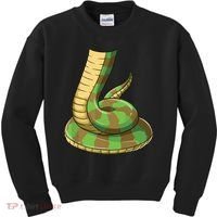 Easy Snake Costume Snake Body Headless Snake Costume Kids Sweatshirt thumb 0