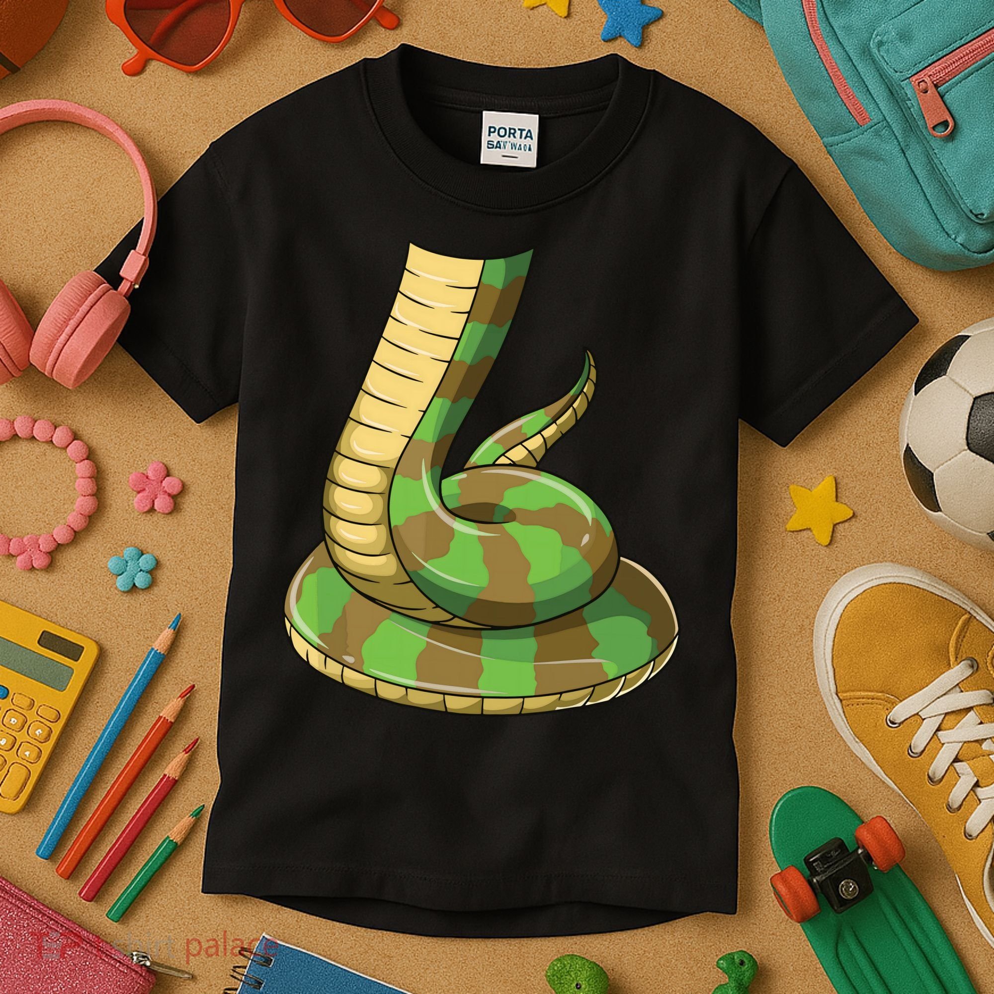 Easy Snake Costume Snake Body Headless Snake Costume Kids T-Shirt