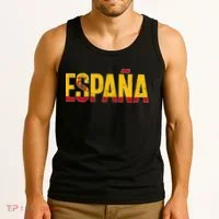 España Spanish Culture Spain Soccer Tank Top thumb 3