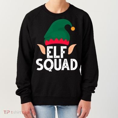 Elf Squad Christmas Holiday Cute Women's Sweatshirt