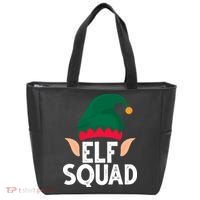 Elf Squad Christmas Holiday Cute Tote Bag thumb 0