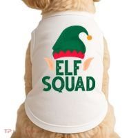 Elf Squad Christmas Holiday Cute Doggie Tank thumb 0