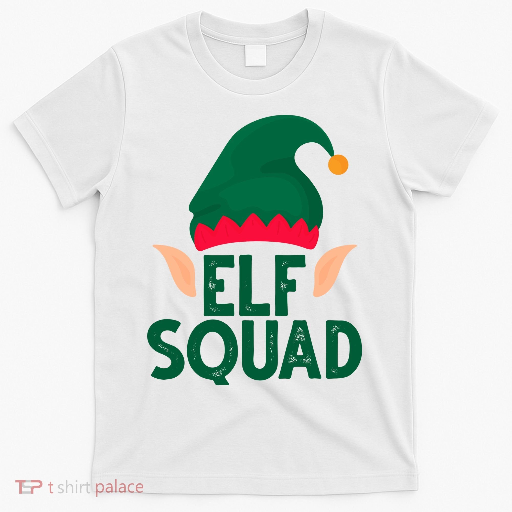 Elf Squad Christmas Holiday Cute T-Shirt