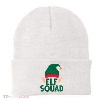 Elf Squad Christmas Holiday Cute Beanie thumb 0