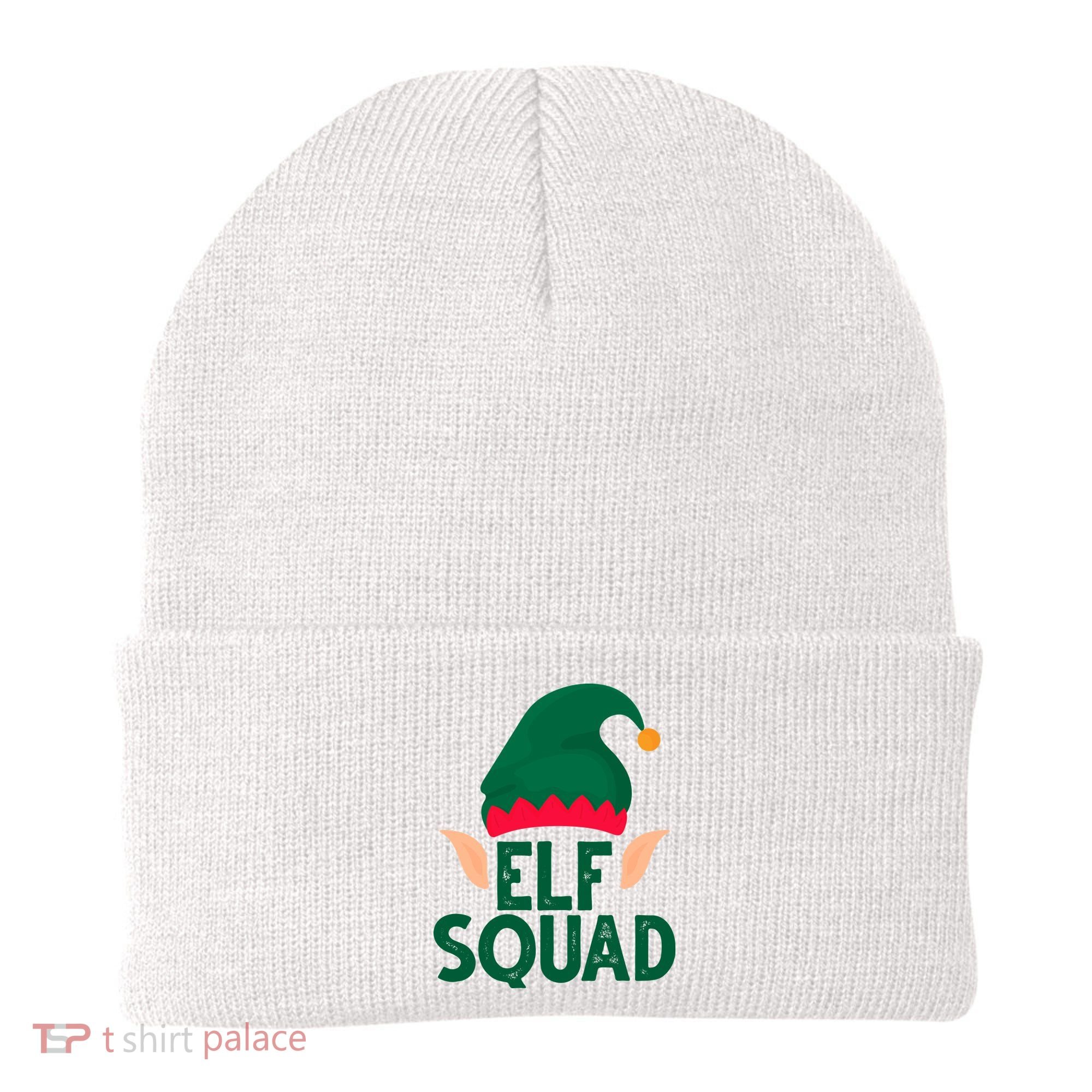 Elf Squad Christmas Holiday Cute Beanie