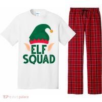 Elf Squad Christmas Holiday Cute Pajama Set thumb 0