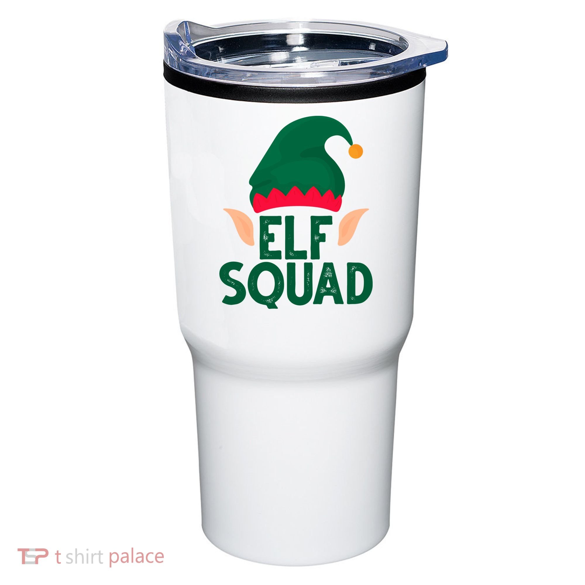 Elf Squad Christmas Holiday Cute Tumbler
