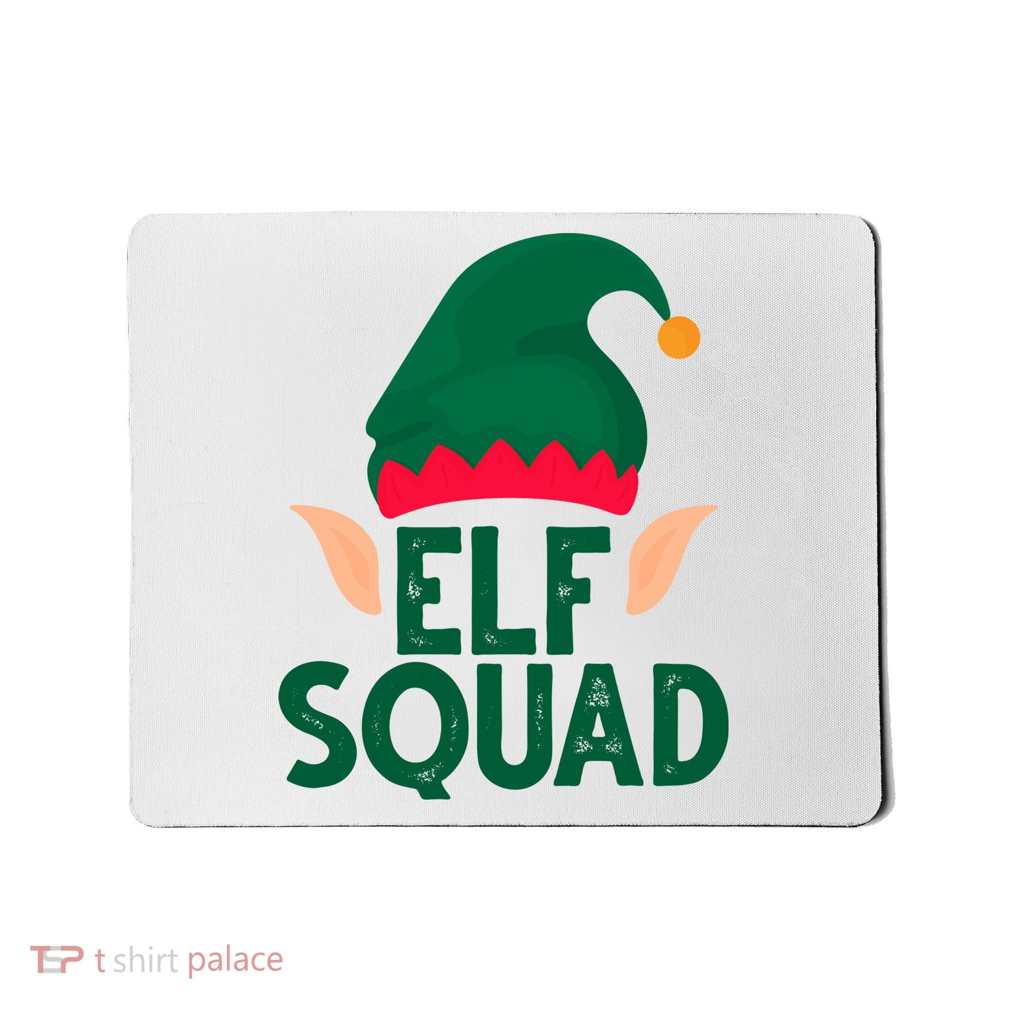 Elf Squad Christmas Holiday Cute Mousepad