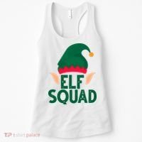 Elf Squad Christmas Holiday Cute Women's Tank Top thumb 0