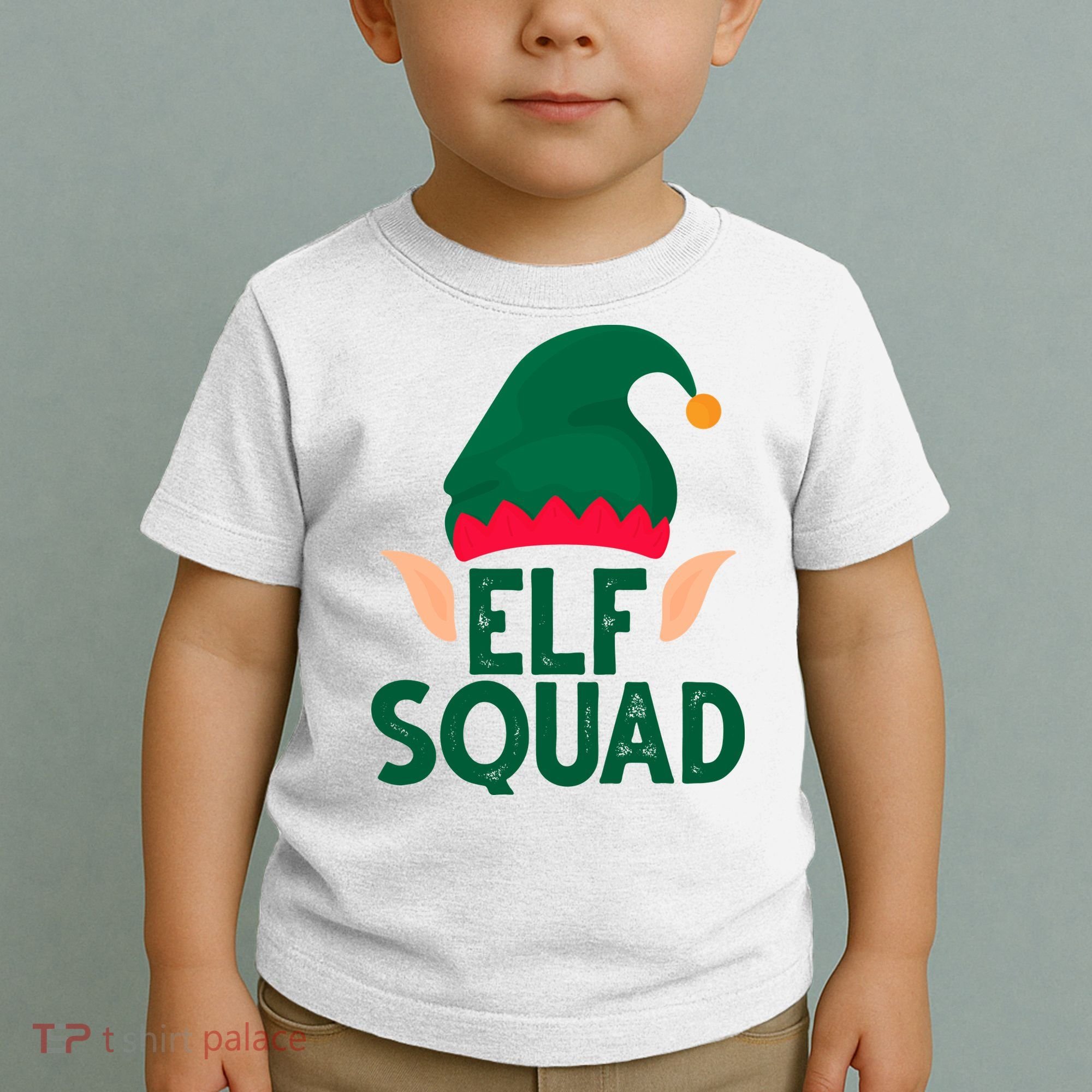 Elf Squad Christmas Holiday Cute Toddler T-Shirt