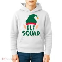 Elf Squad Christmas Holiday Cute Kids Hoodie thumb 4