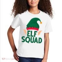 Elf Squad Christmas Holiday Cute Kids T-Shirt thumb 2