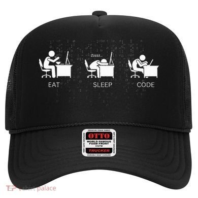 Eat Sleep Code Programmers Design Hat