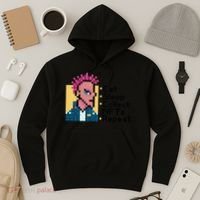 Eat Sleep Collect Nfts Repeat Pixel Hoodie thumb 3