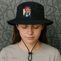 Eat Sleep Collect Nfts Repeat Pixel Bucket Hat thumb 3