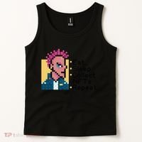Eat Sleep Collect Nfts Repeat Pixel Tank Top thumb 2