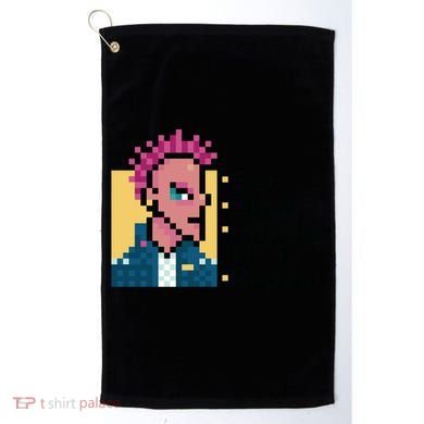 Eat Sleep Collect Nfts Repeat Pixel Golf Towel