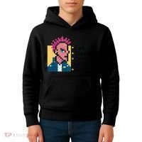 Eat Sleep Collect Nfts Repeat Pixel Kids Hoodie thumb 4